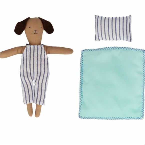 Stripy Puppy Mini Suitcase Doll - BRAND NEW - Picture 6 of 8